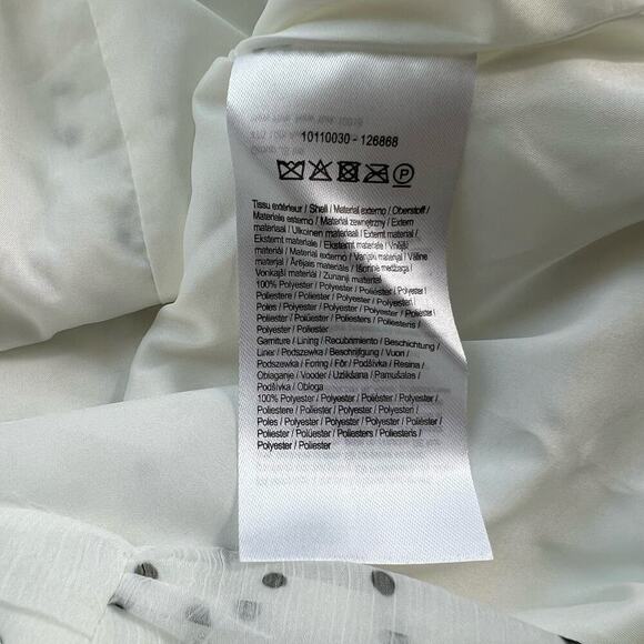 New Women’s Halston Analise Dress In Micro Dot Size 8 - Picture 7 of 9